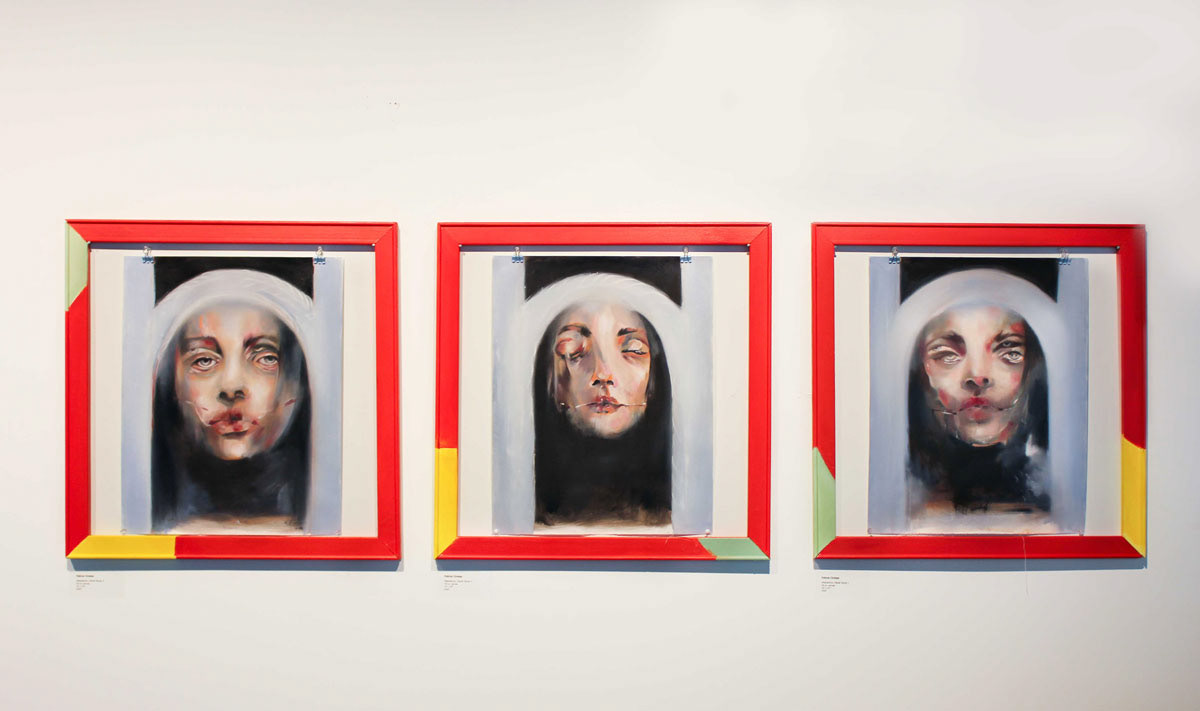 Alterations, Installation shot at Collision Gallery, Toronto.