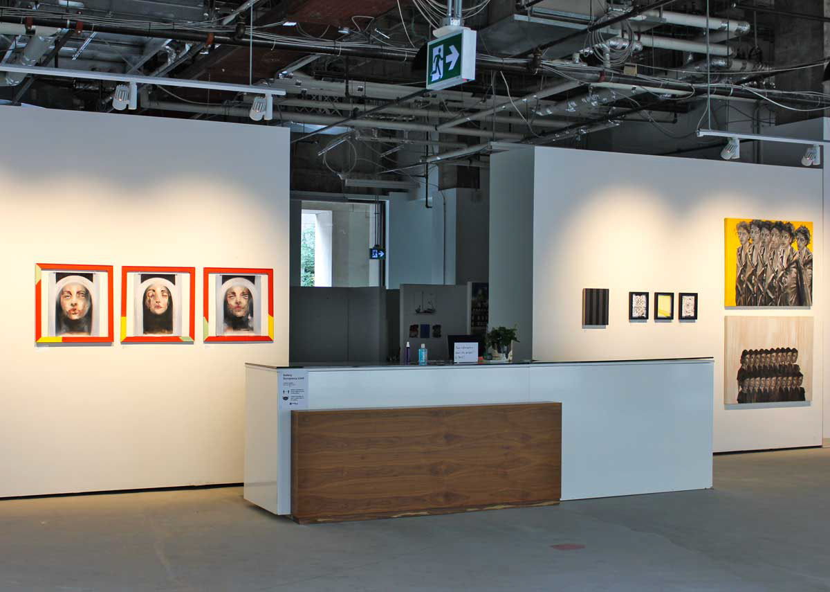 Alterations, Installation shot at Collision Gallery, Toronto.