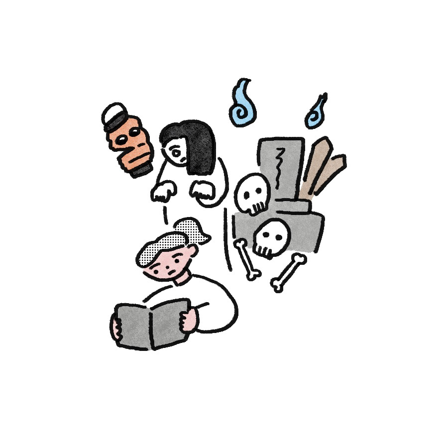 子供向け/怪談イラスト