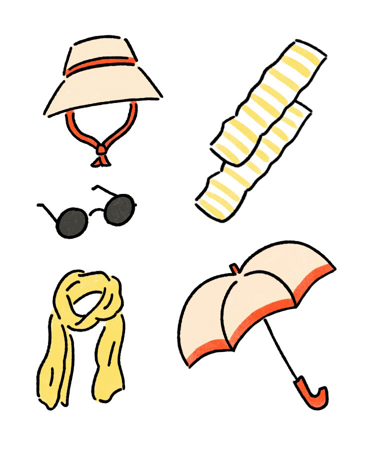 日焼け止めグッズ