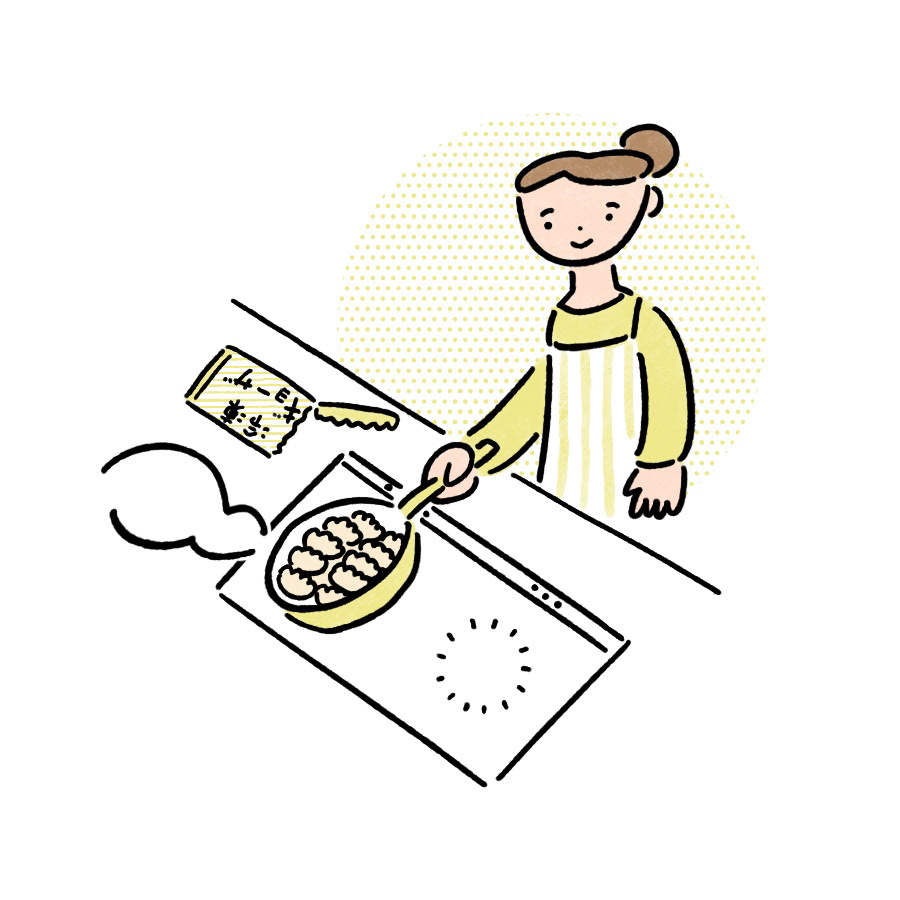 暮らし/料理イラスト