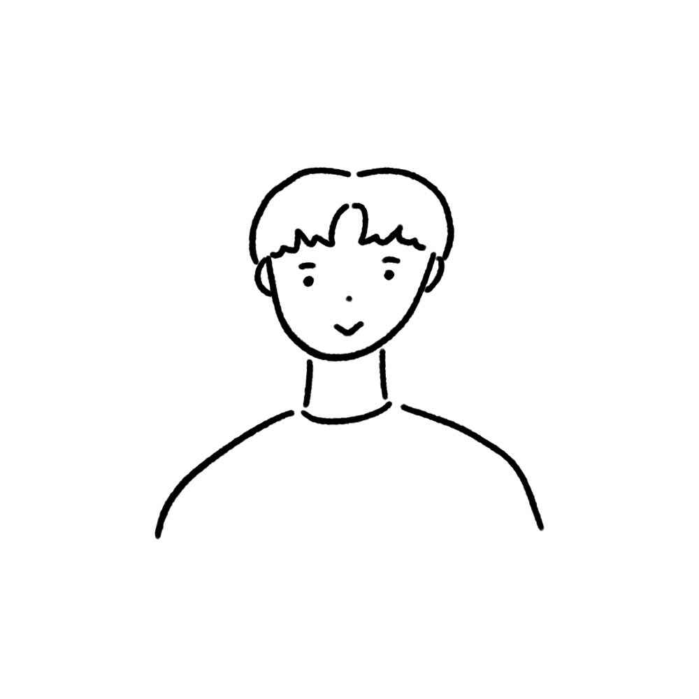 シンプル似顔絵