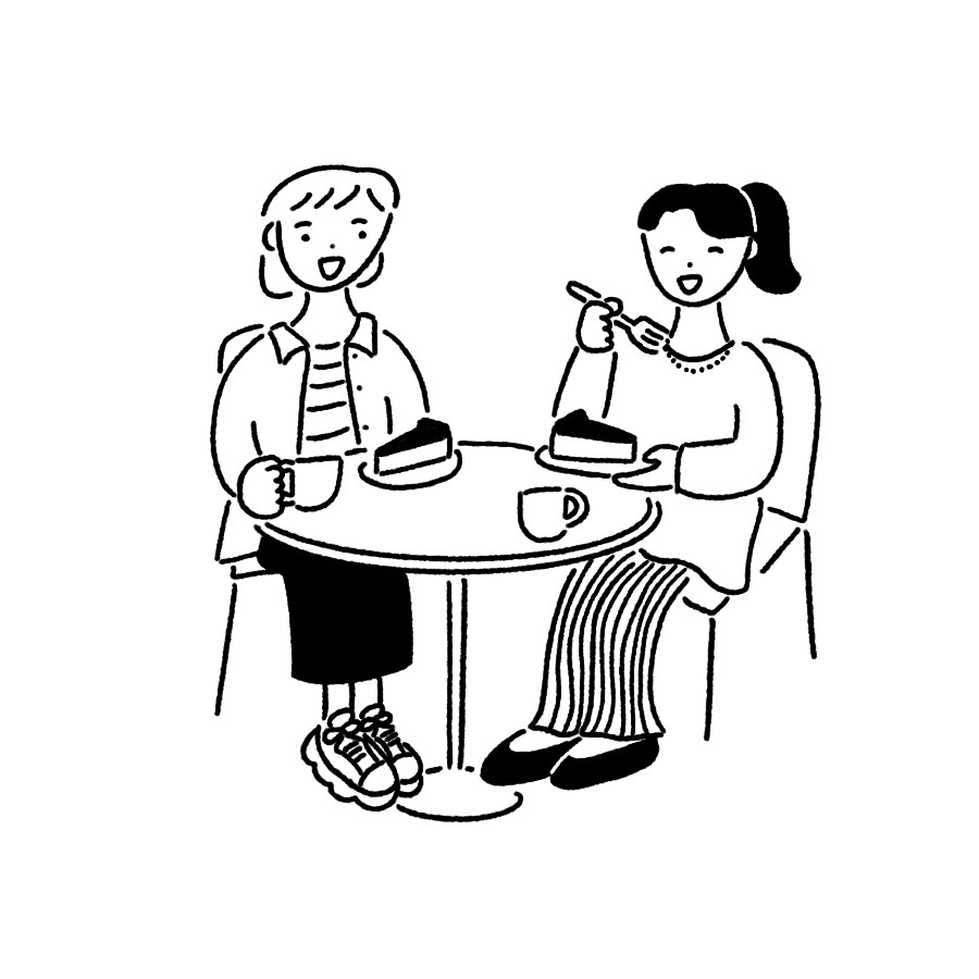 暮らし/モノクロカット