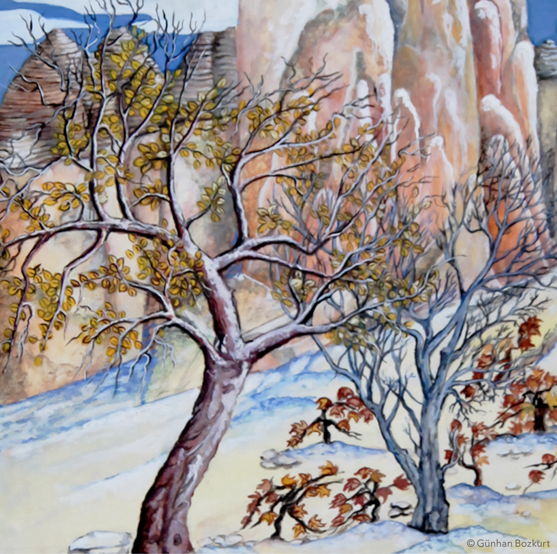 Detail from “Pasabaglari, Cappadocia”