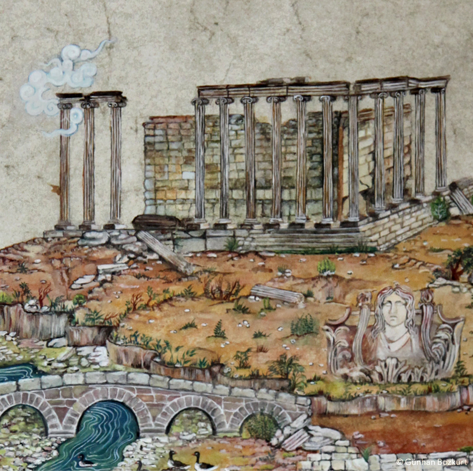 Detail from “Aizanoi, Cavdarhisar”