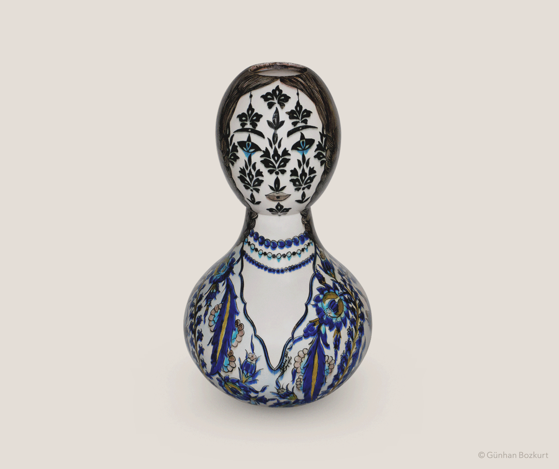 Pearl Sultan / Vase, h. 60 cm