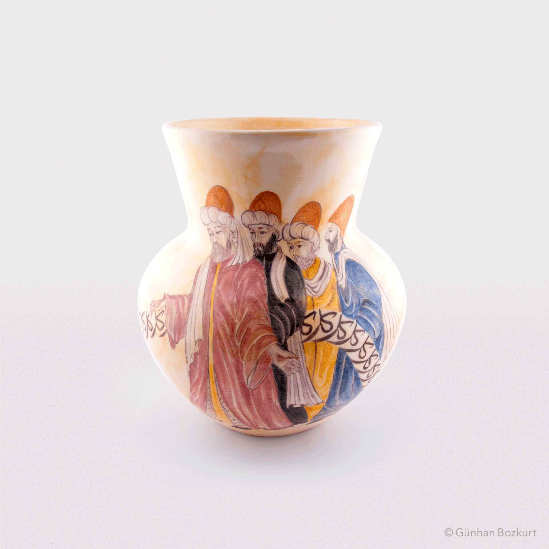 Dervish / vase, Ø 27 cm, h. 31 cm