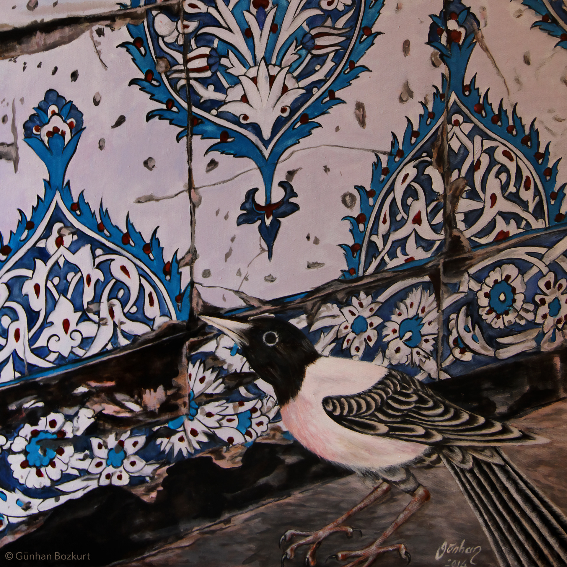 Detail from “The Bird in the Harem”