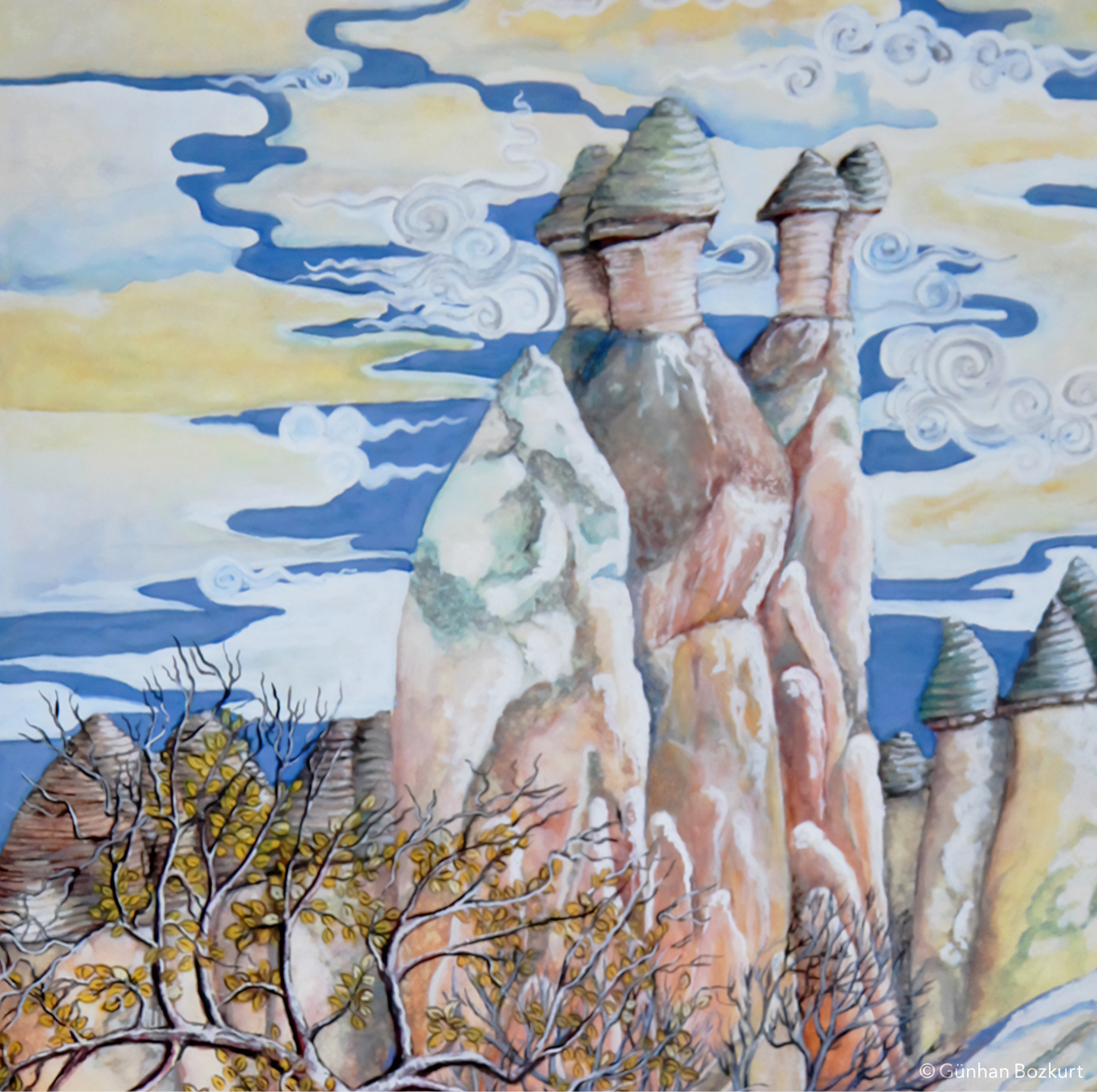 Detail from “Pasabaglari, Cappadocia”
