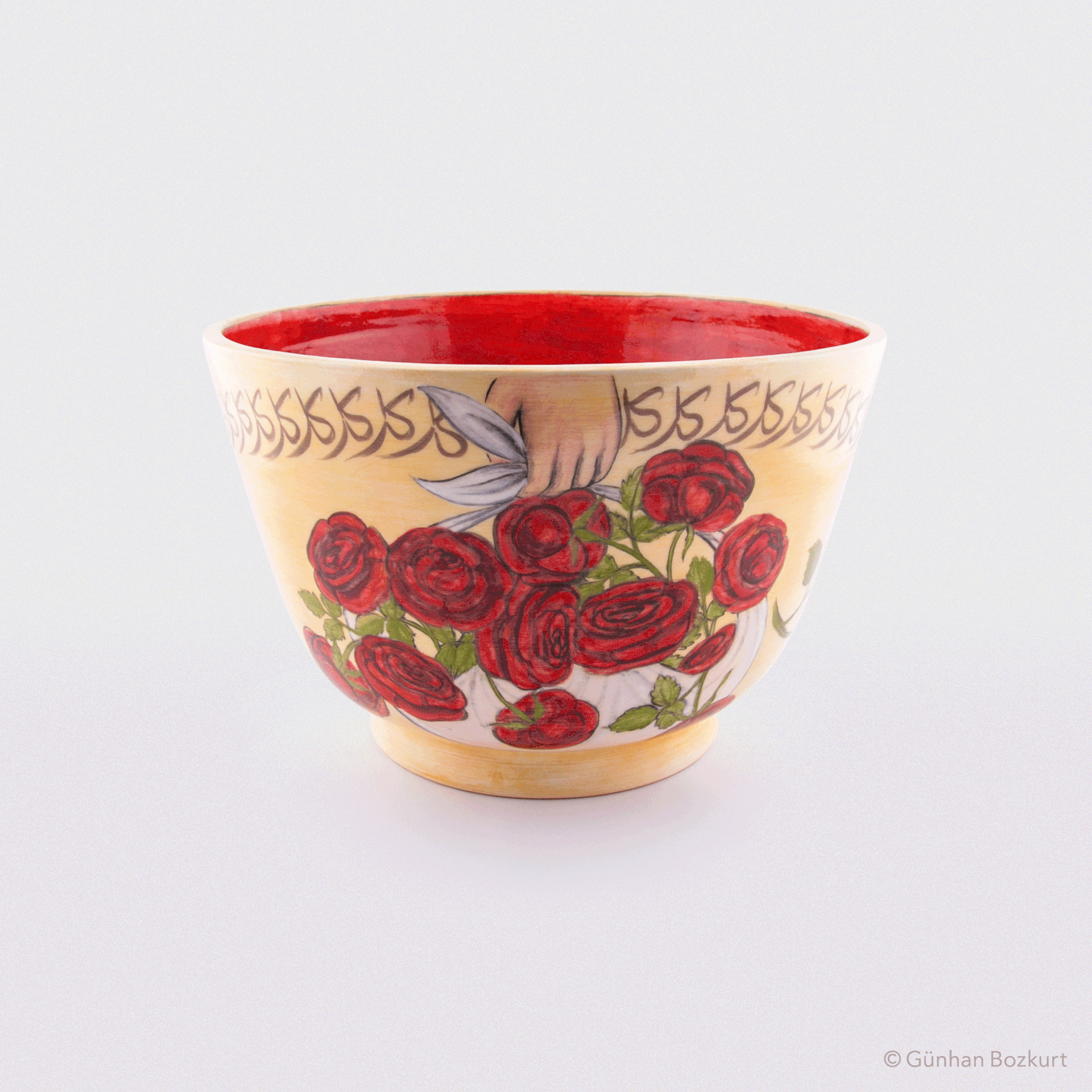 Rose Garden / bowl, Ø 31 cm, h. 20 cm