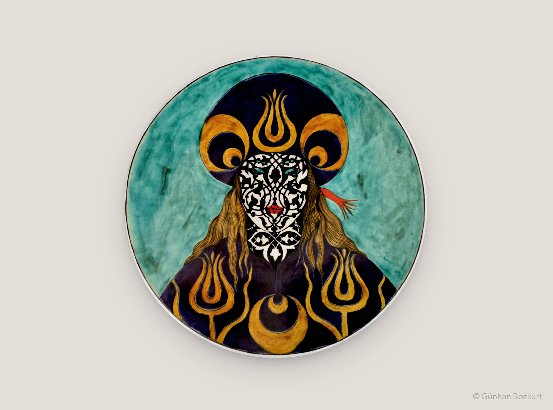 Istanbul Sultan / Plate, Ø 40 cm