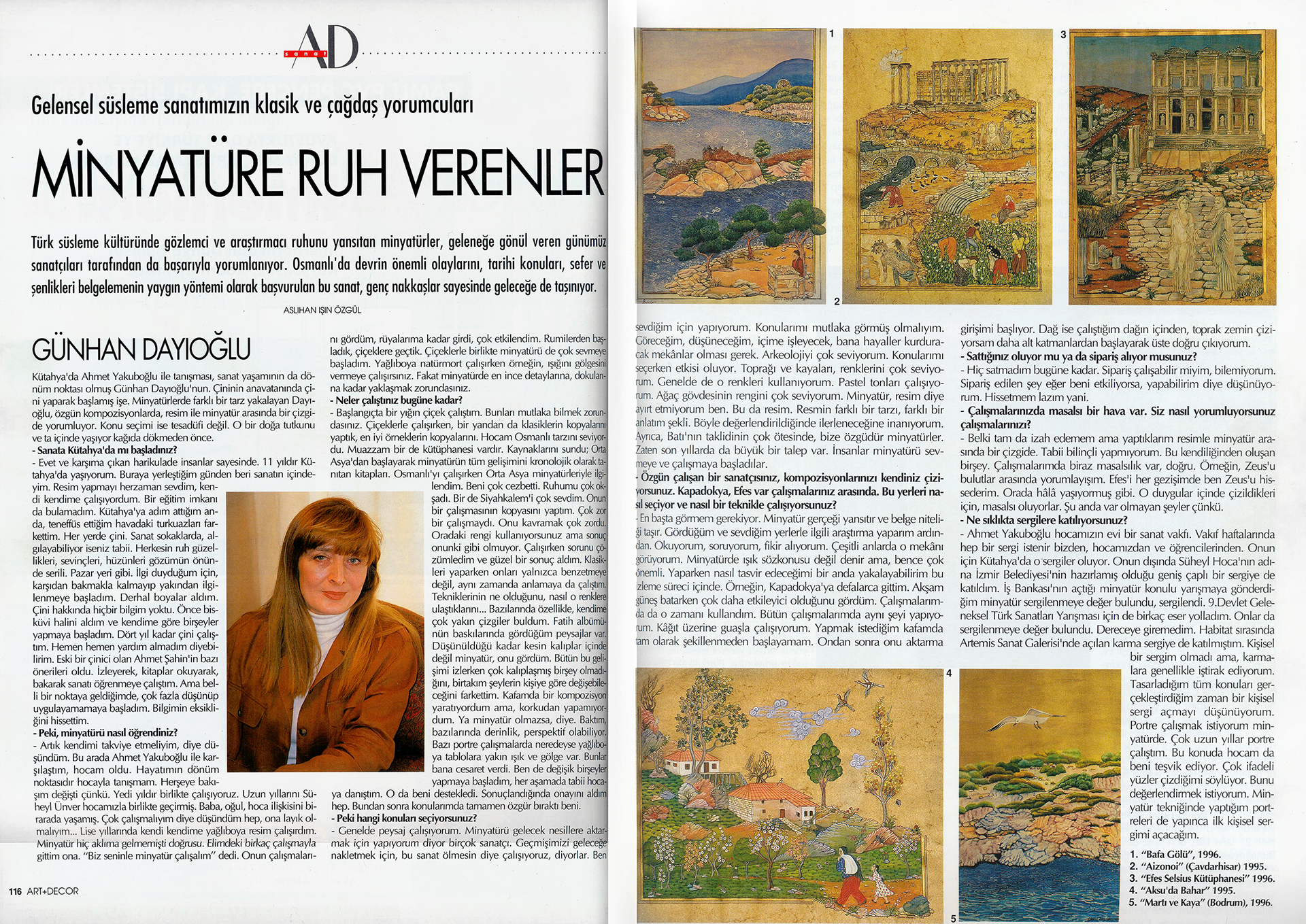 Art Decor, April 1998 – Interview
