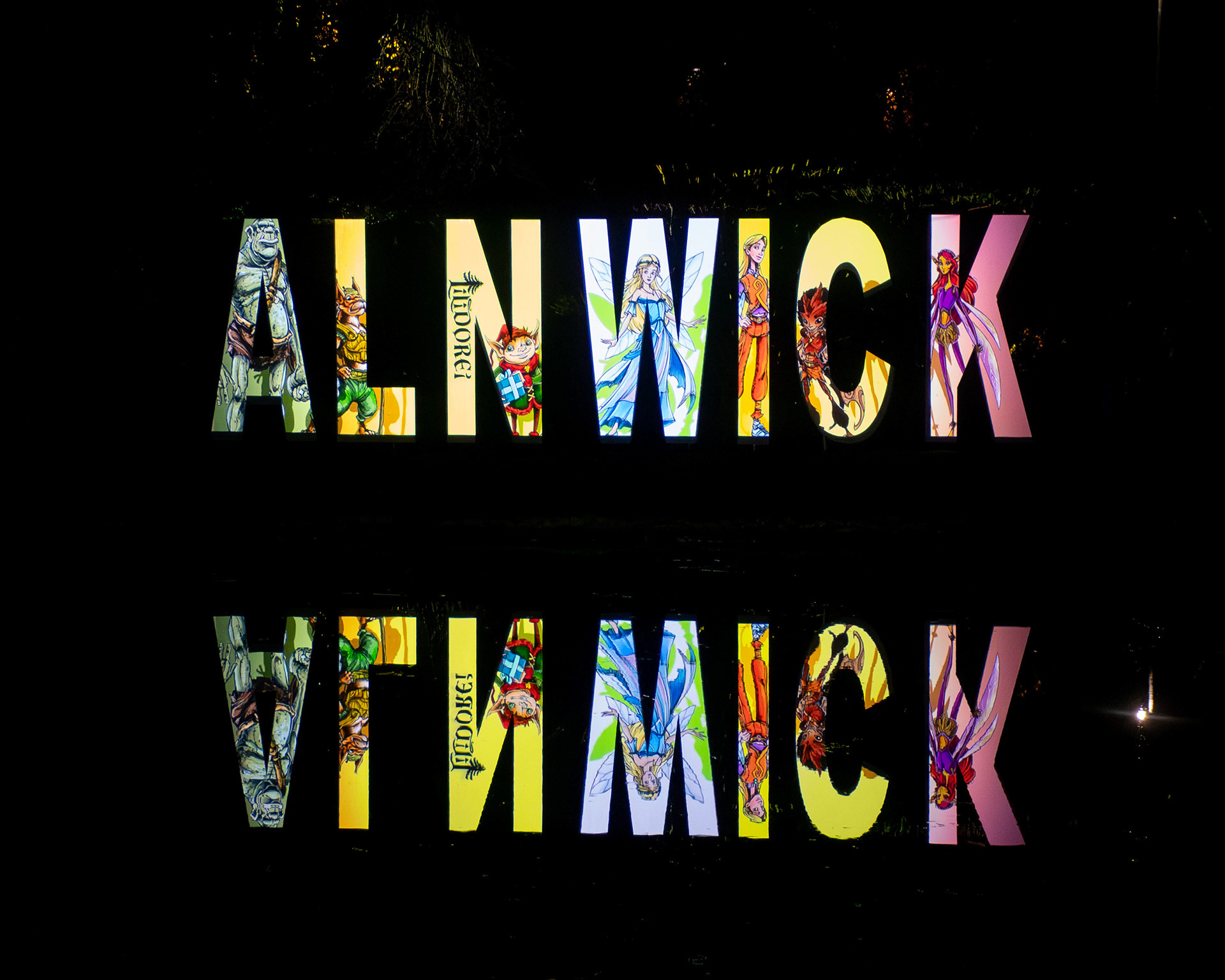 Alnwick Winter Lights 2025