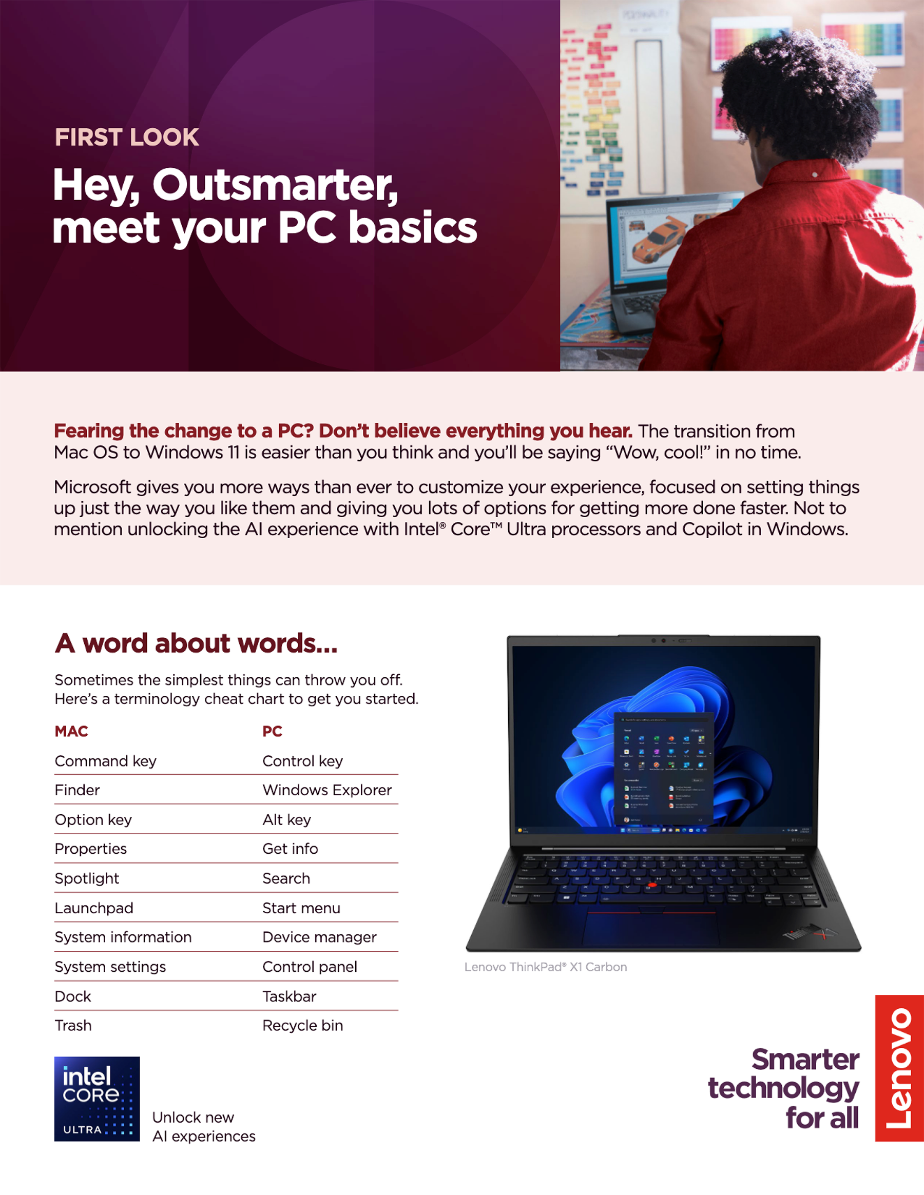 CYOD PC Quick Tips