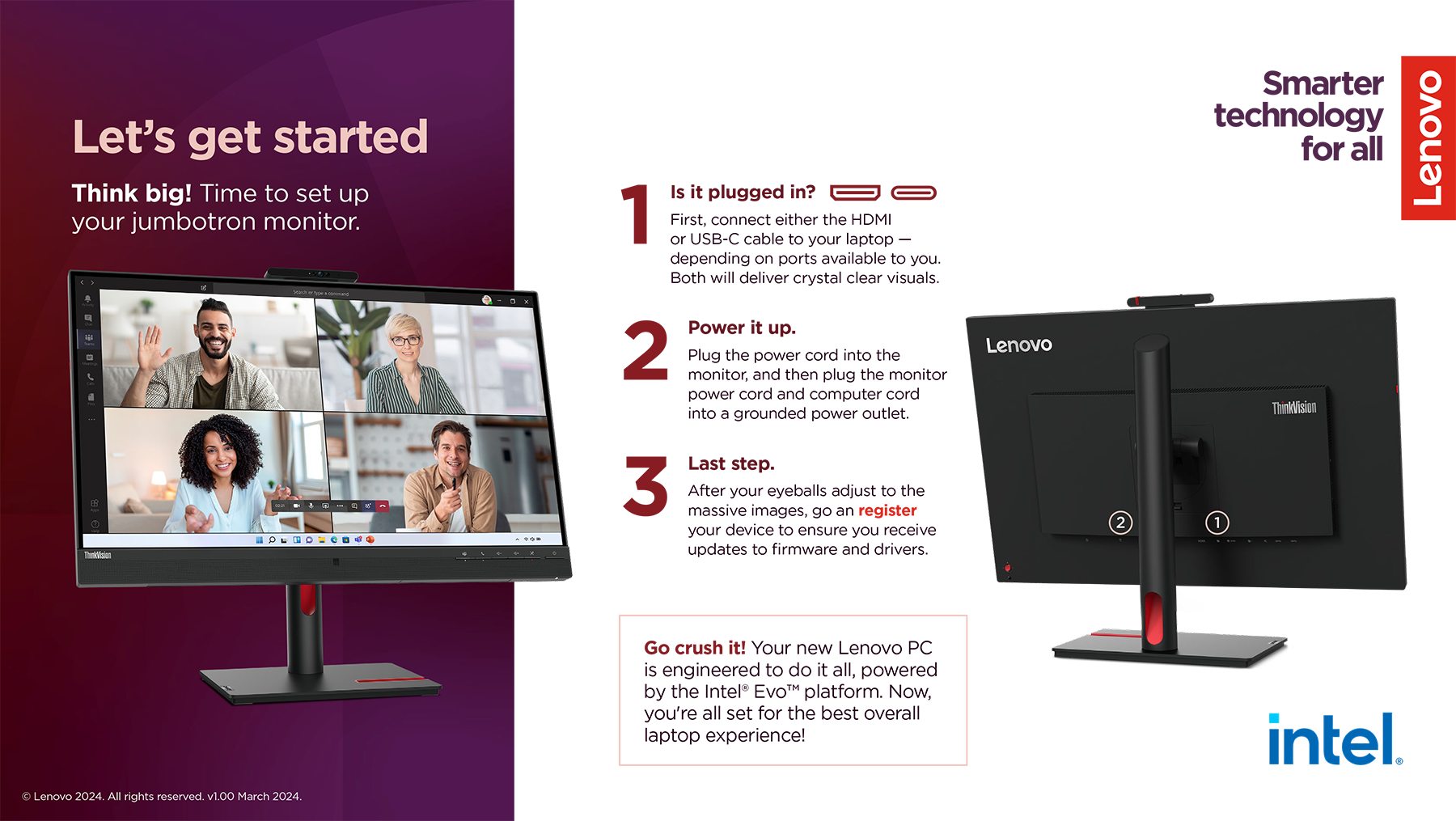 CYOD Desktop Monitor Quick Start Guide