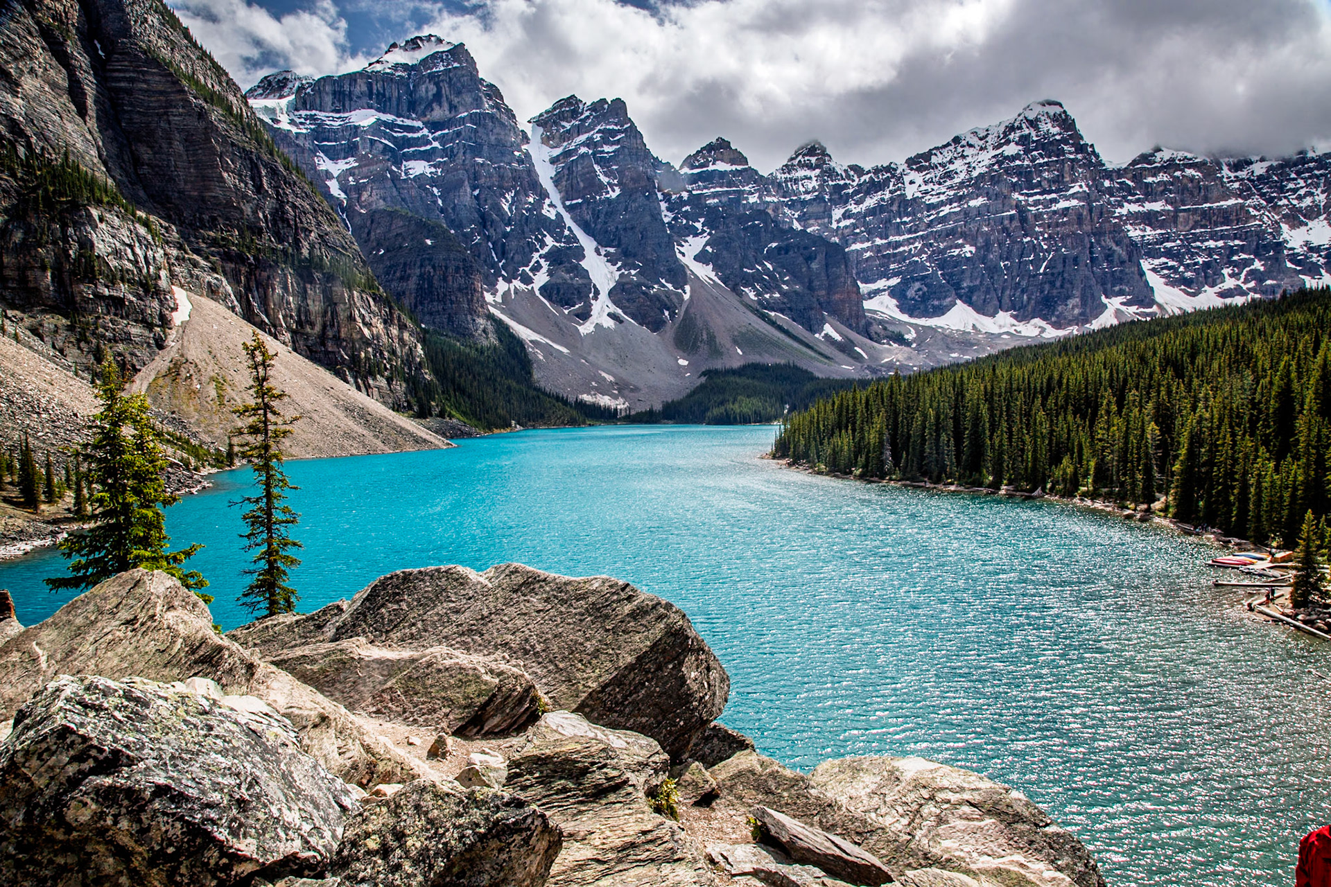 Moraine Lake in Banff National Park
