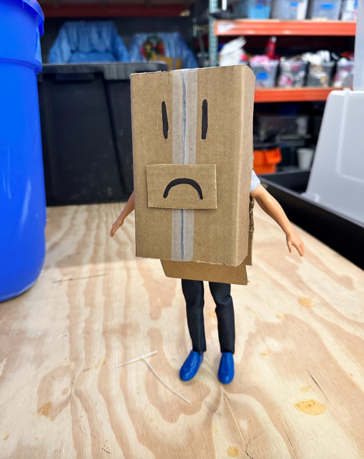 Miniature Boxman I fabricated