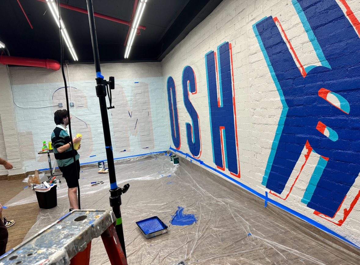 Mural Progress