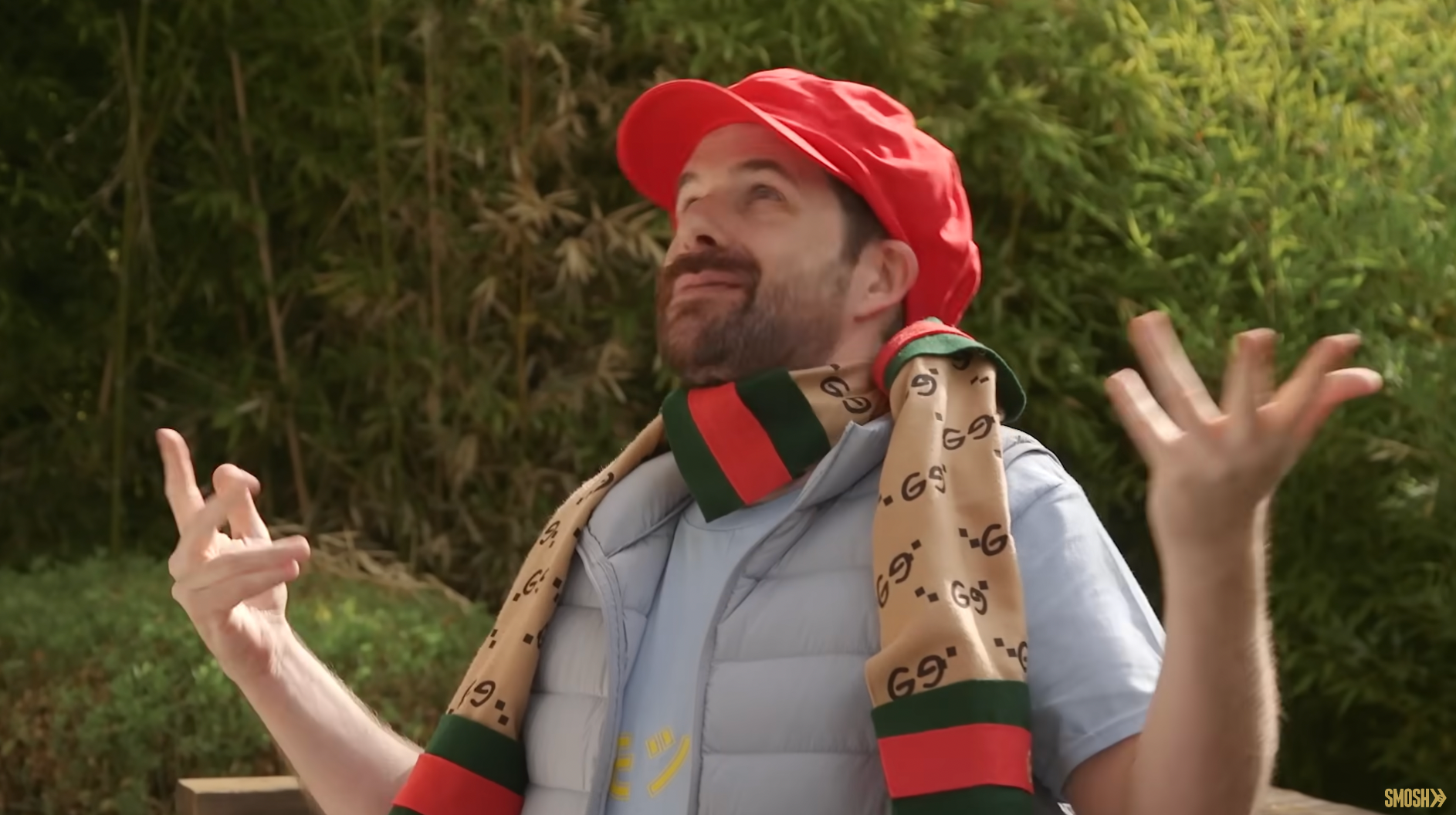 Finished Knockoff Gucci Scarf