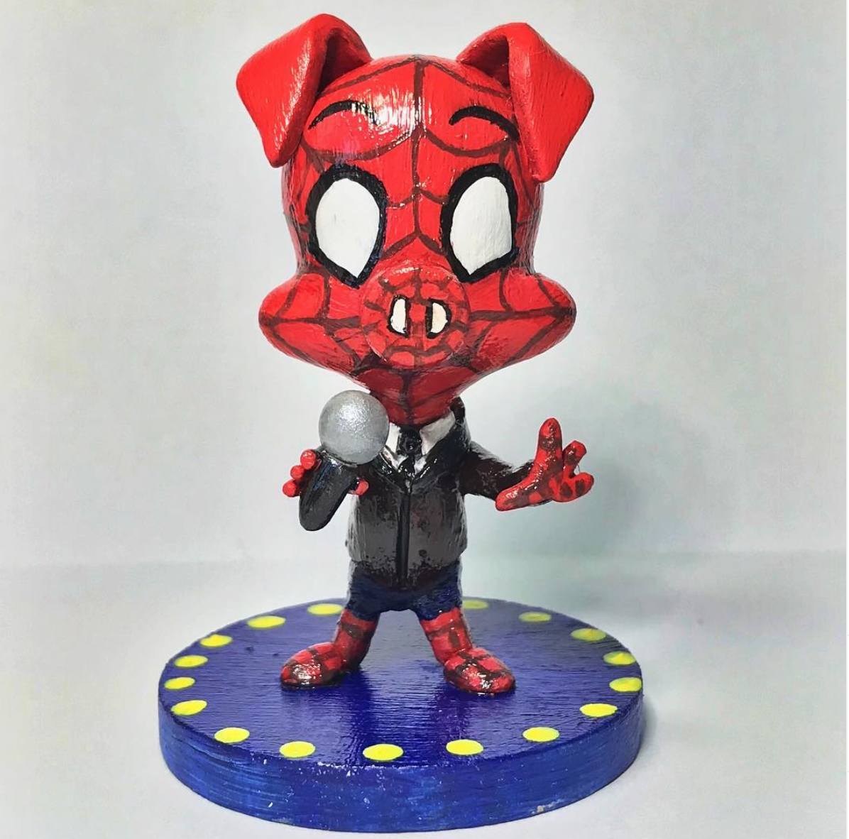 Spider-Ham Sculpture