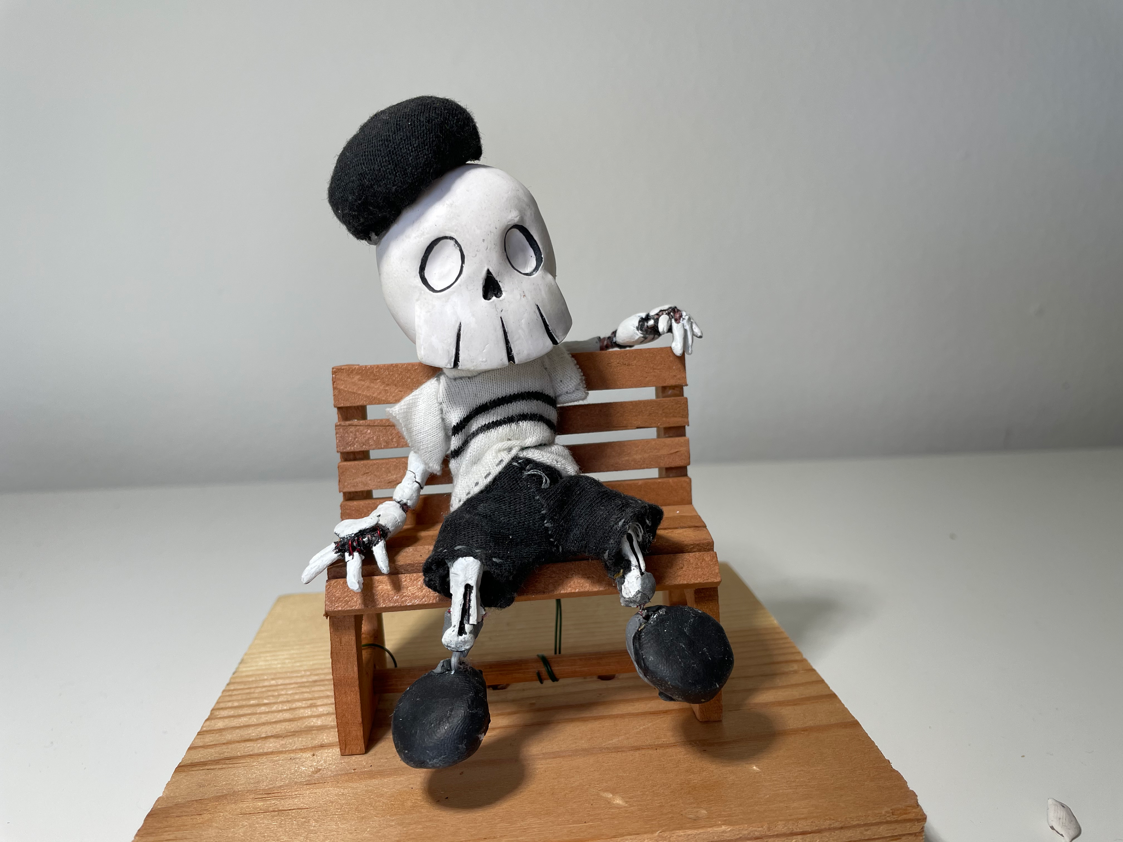 French Skeleton Boy from "Lil' Death"