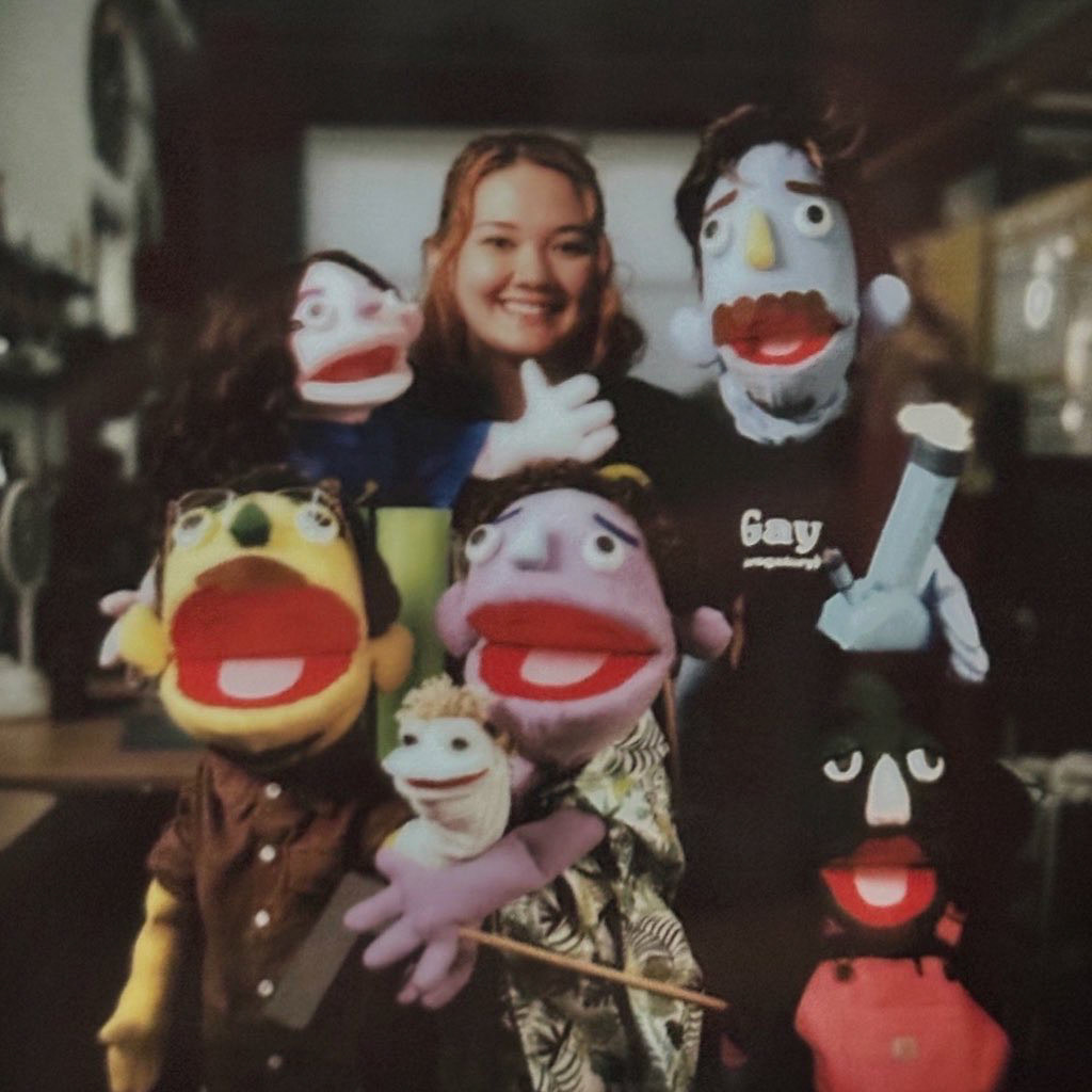 Set of 5 Custom Puppets! Designed & fabricated by me