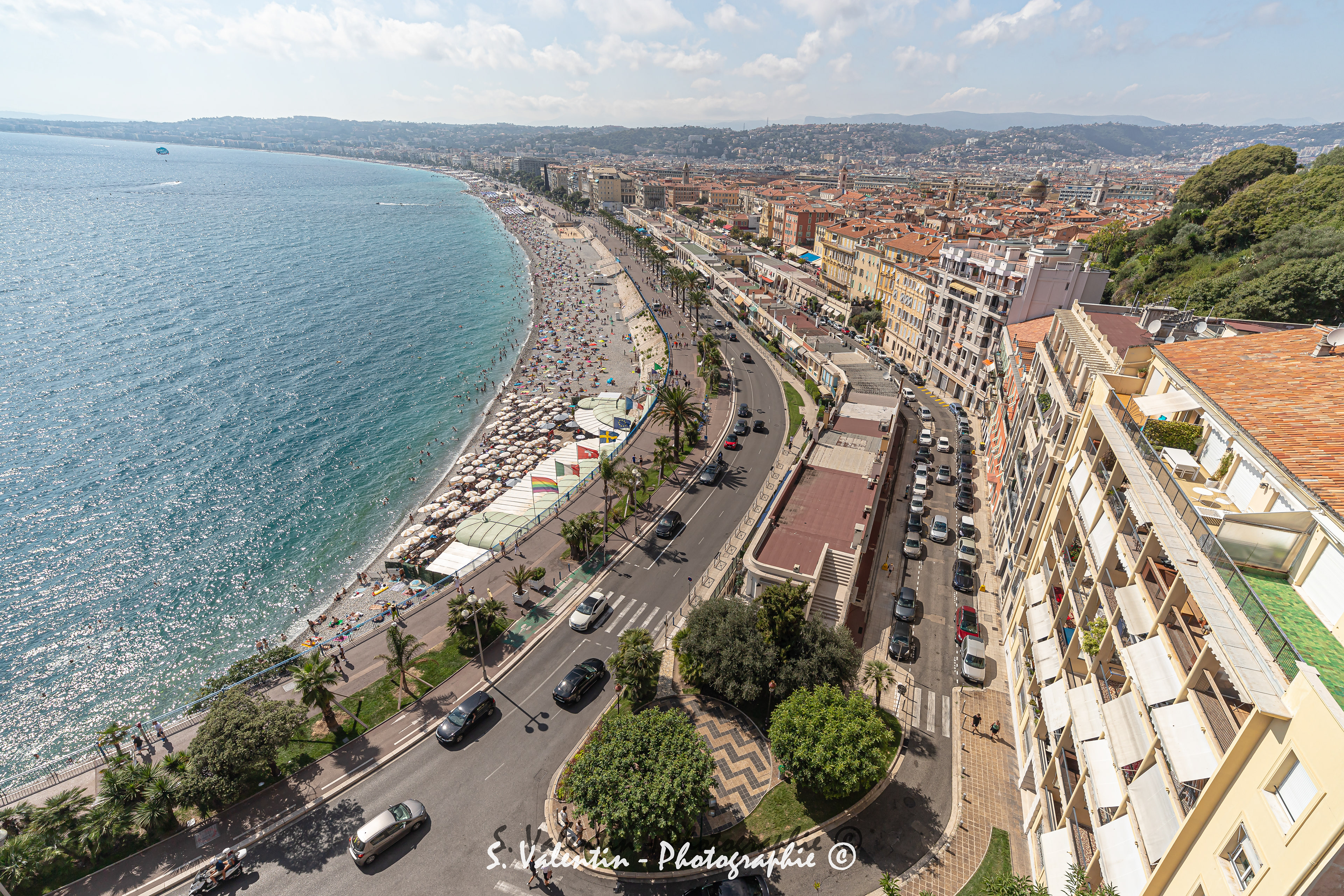 Baie des anges à Nice