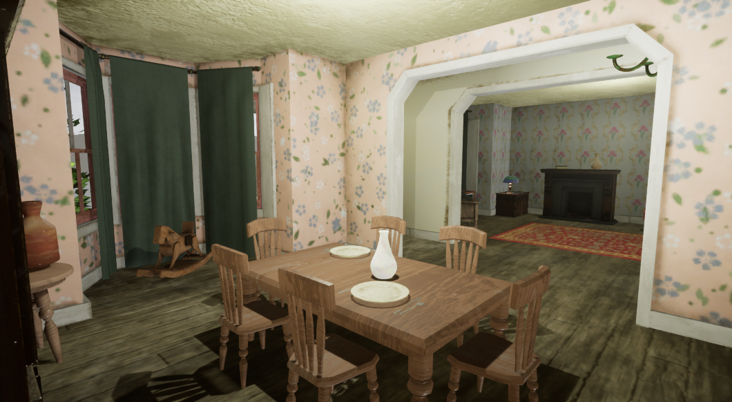 Aunt Pearl house interior