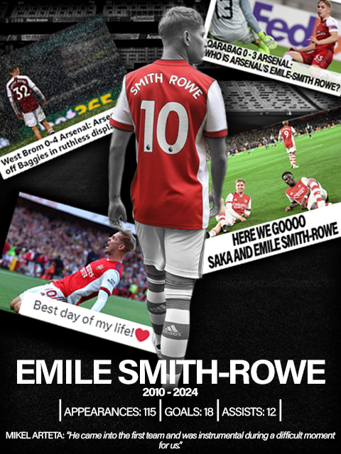 Emile Smith-Rowe, The man who saved Mikel Arteta's career. August 3rd, 2024