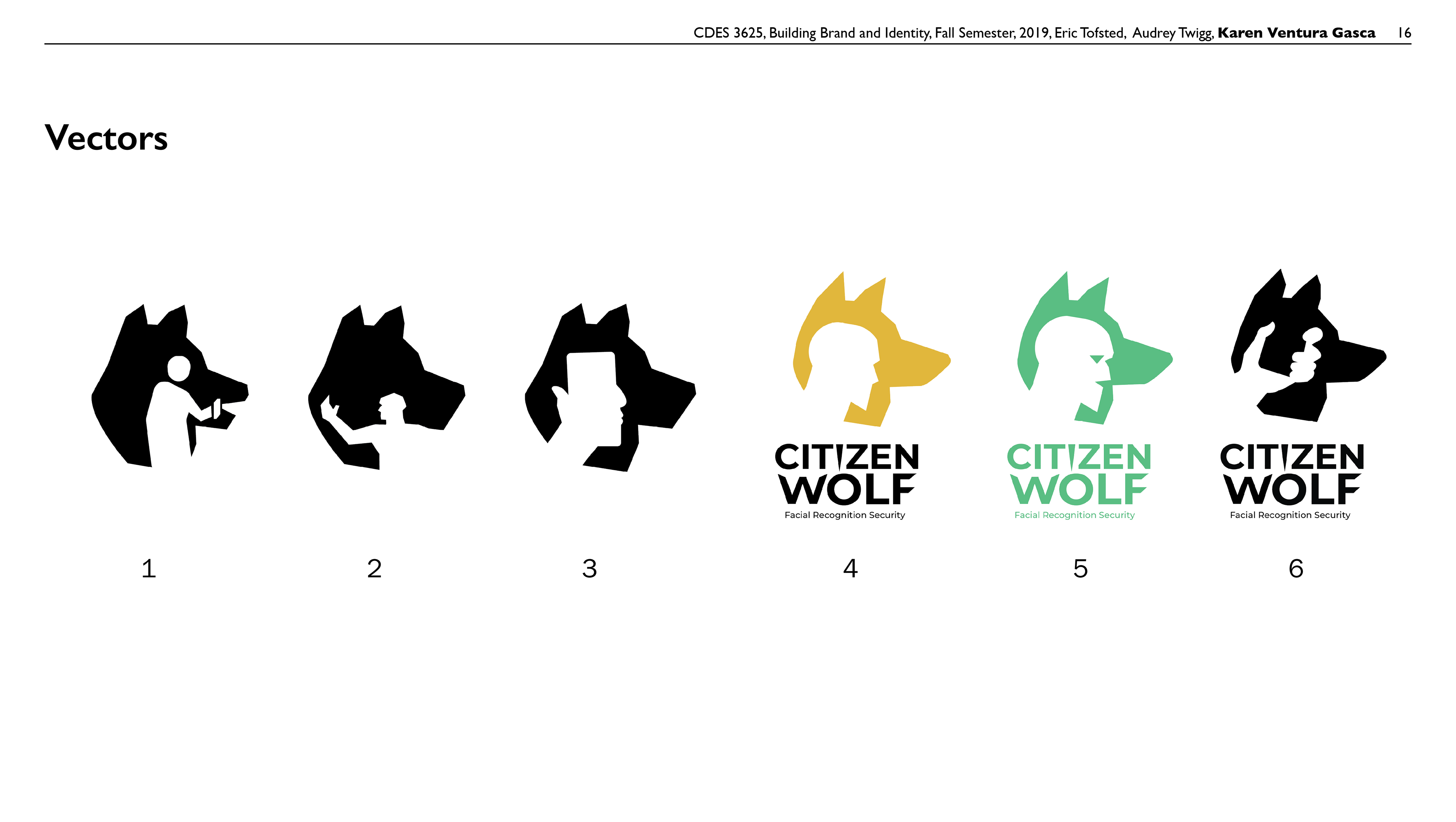 CitizenWolf Vector Sketches , Credit: Karen Ventura Gasca