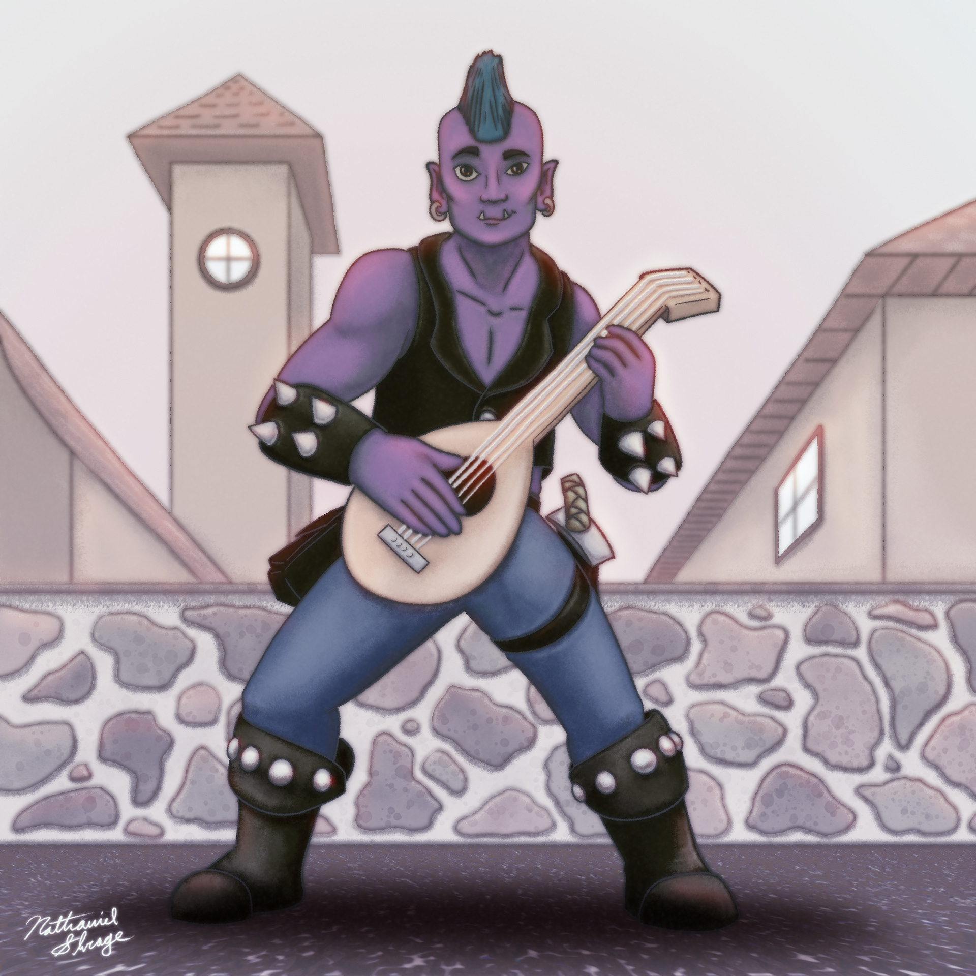 Orcish Bard Punk