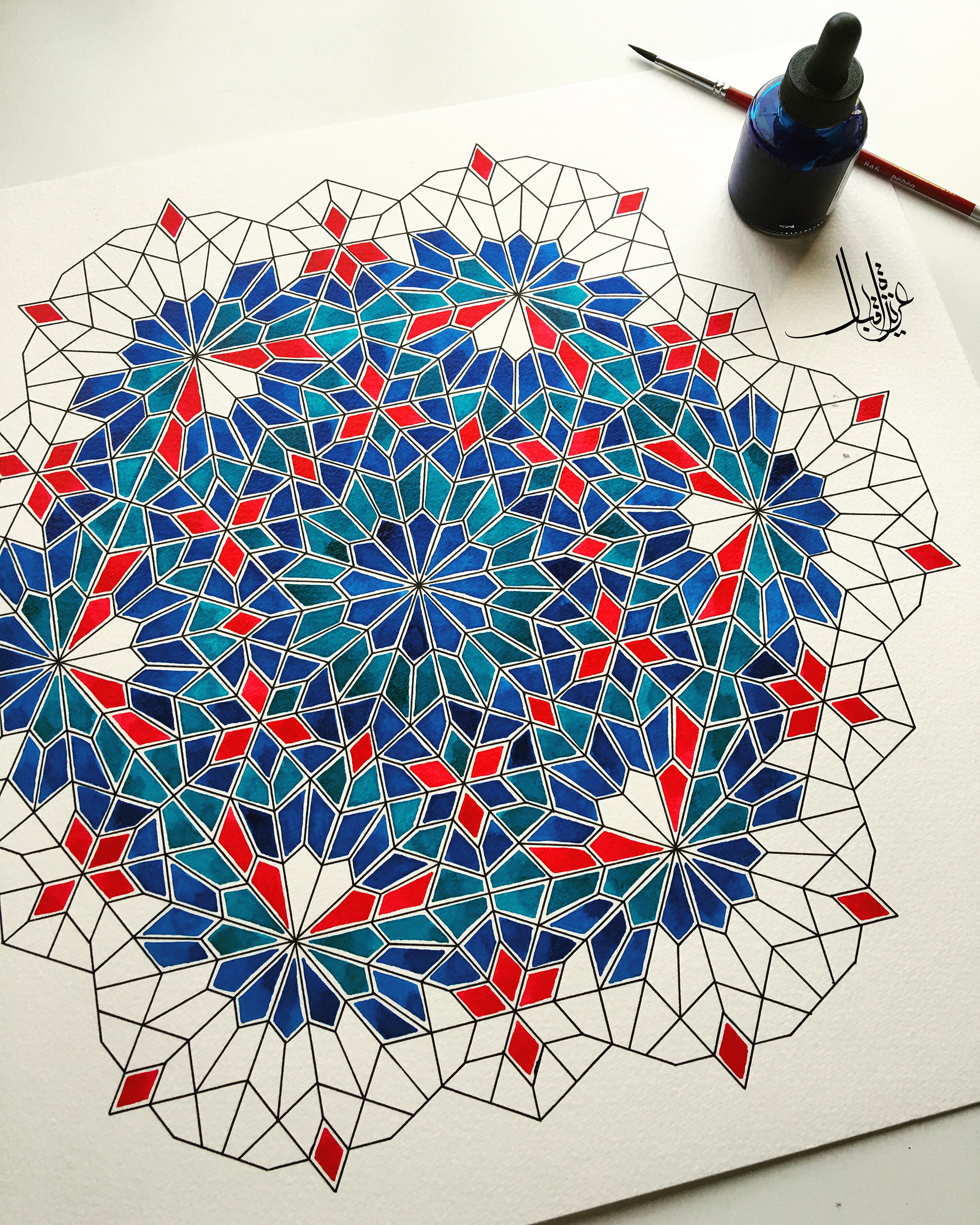 Using Dr. Ph Martins Bombay Ink