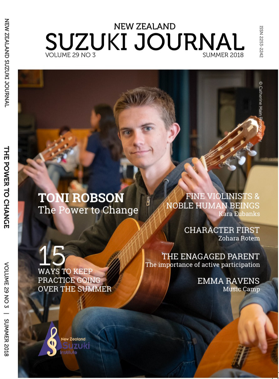 Event photography for New Zealand Suzuki Journal