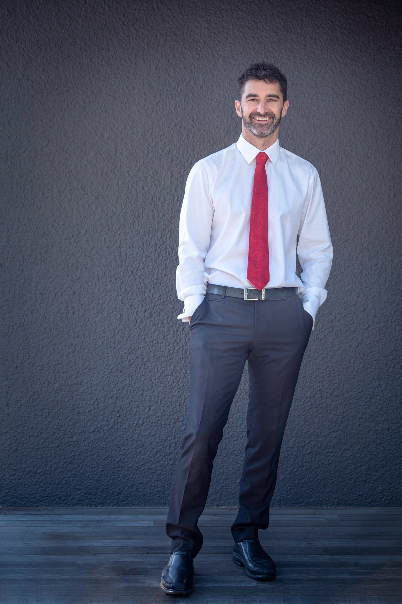 Professional portrait for website use