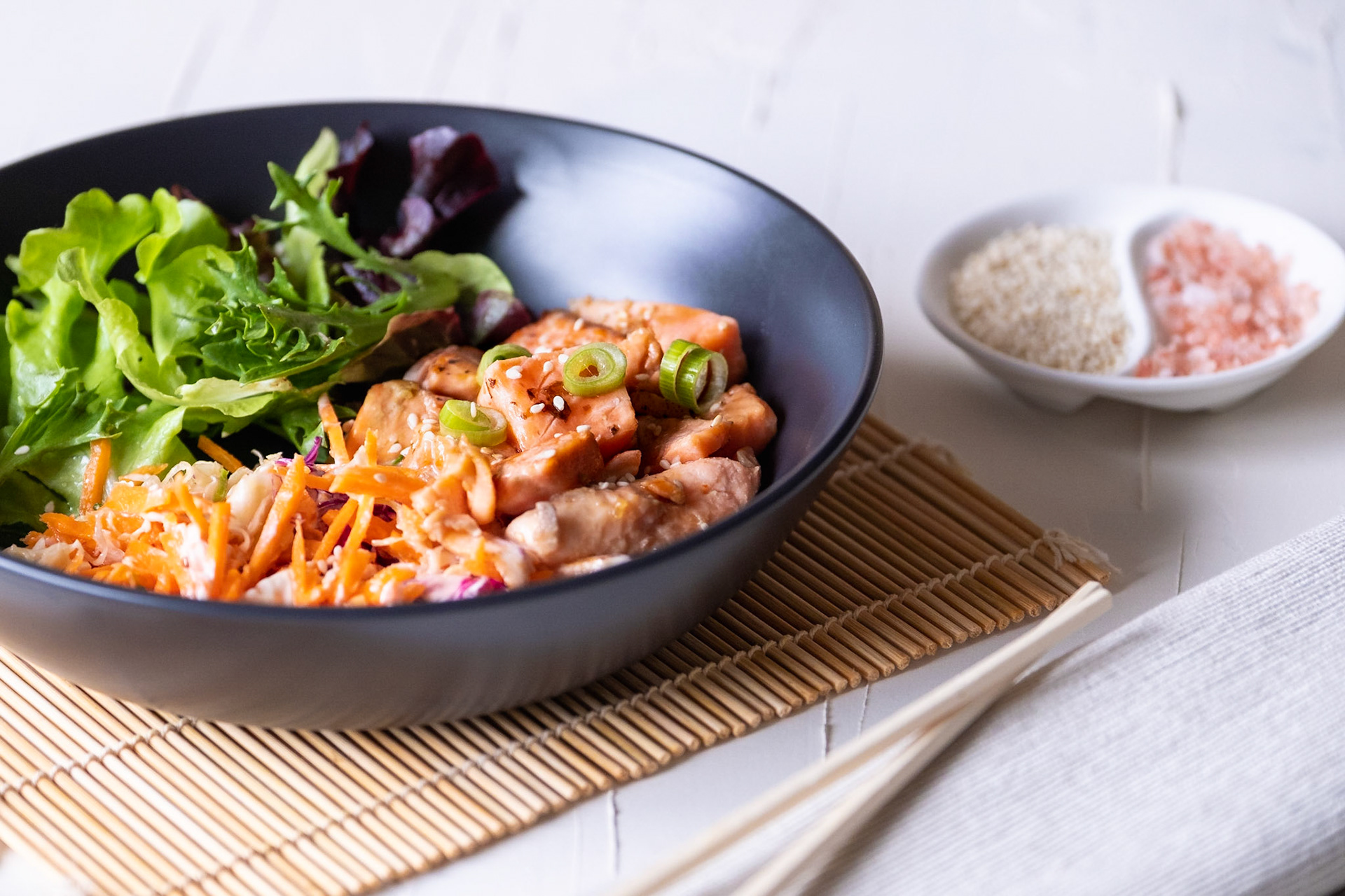 Food photography, light and airy look