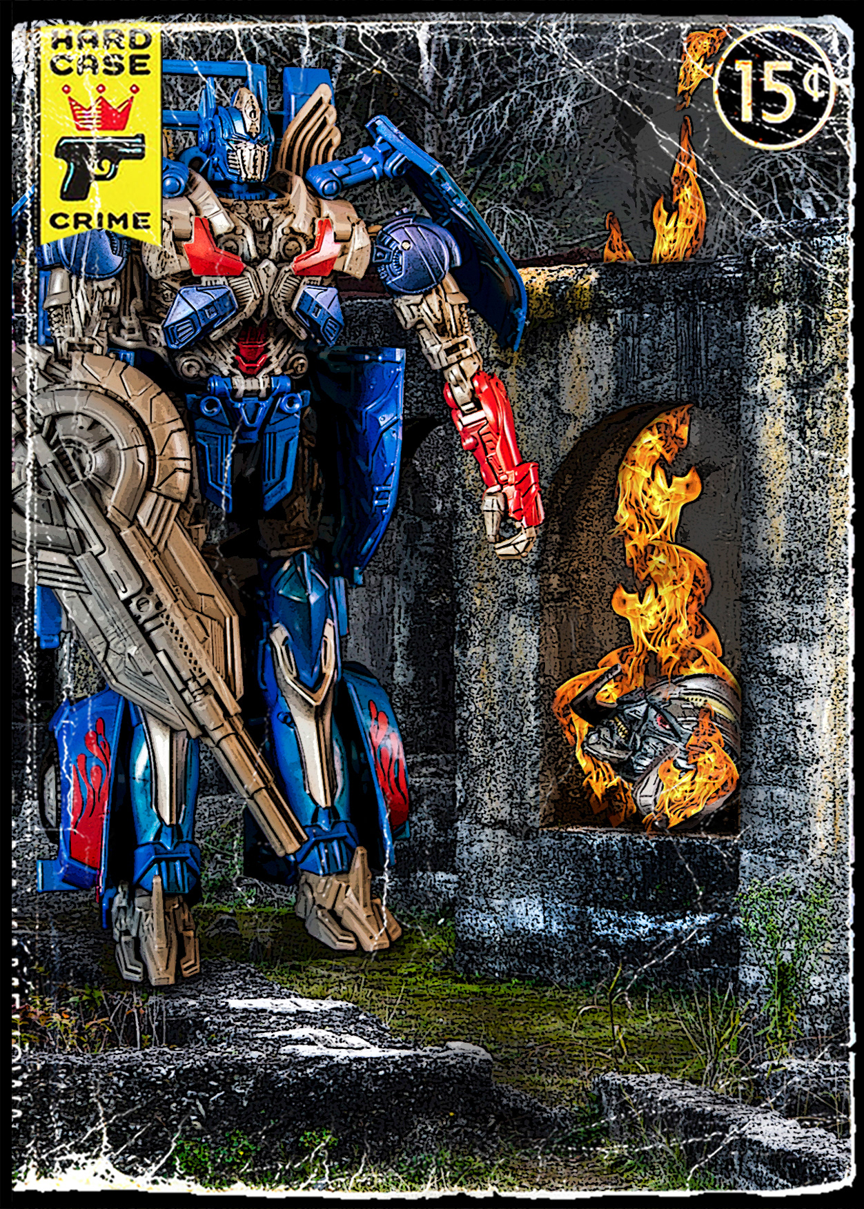 Vintage Comic Book Cover