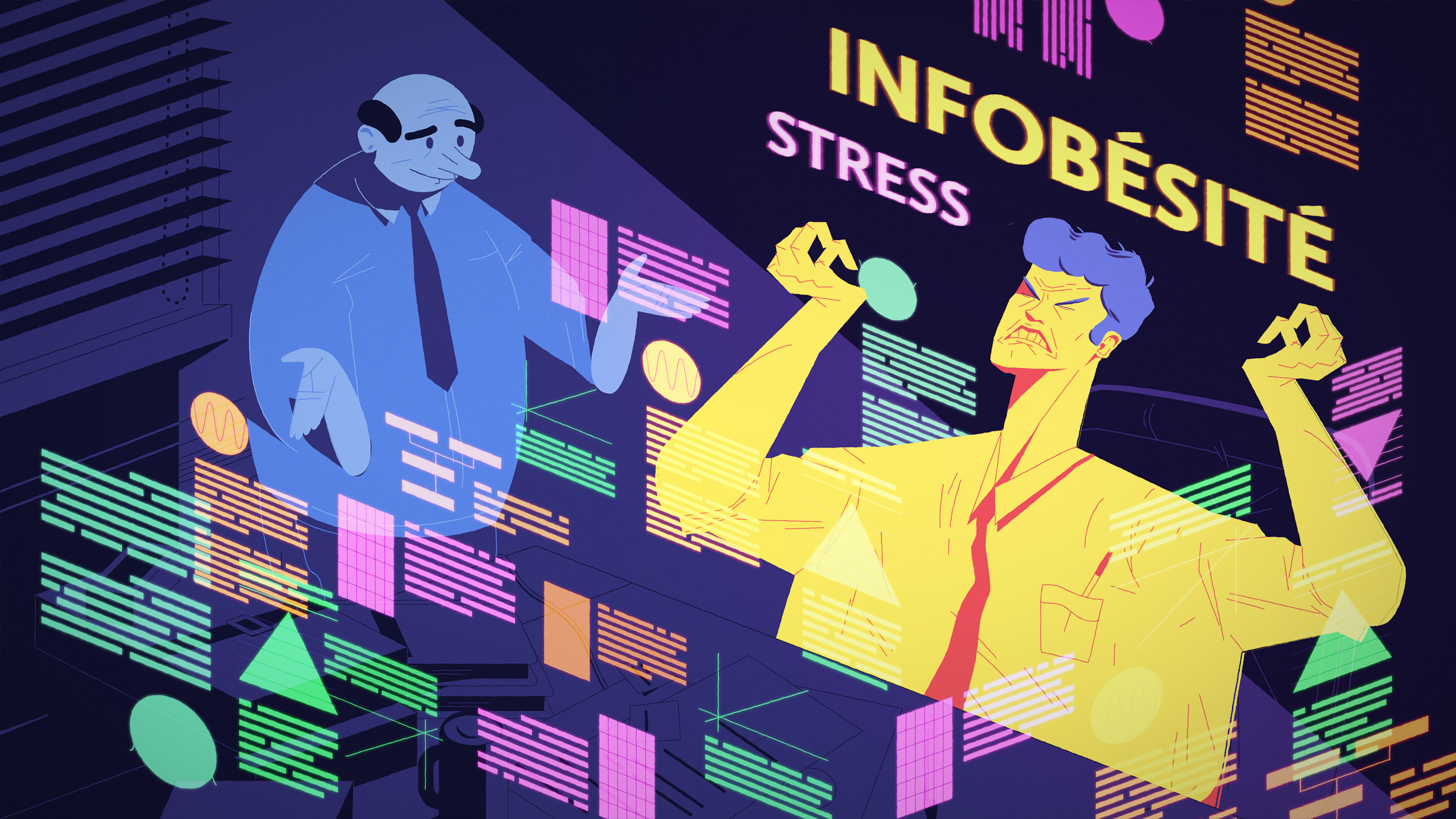 Illustration by Brice Boisset, Nantes based illustrator and motion designer, vector art.