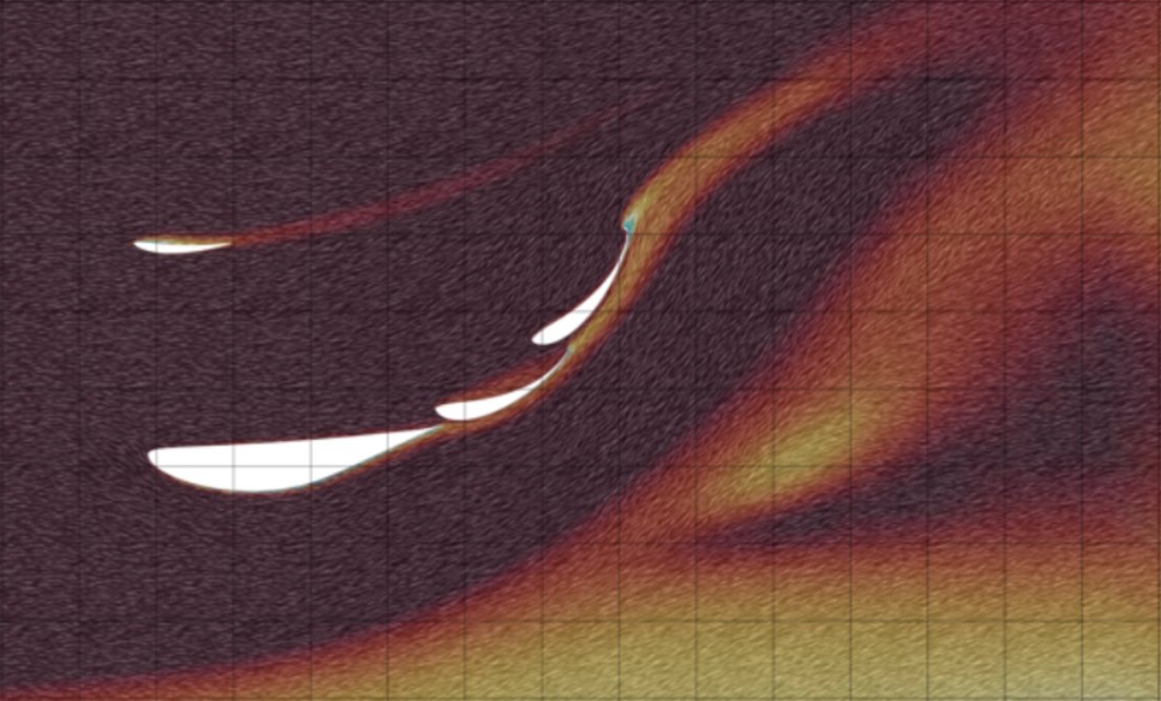 Rear Wing Y Axis Pressure Plot