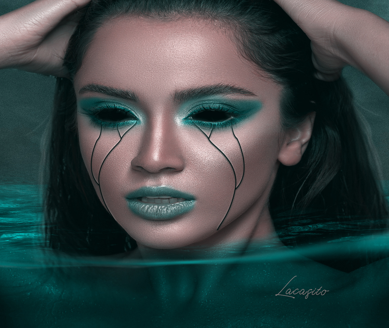 Con el agua al cuello