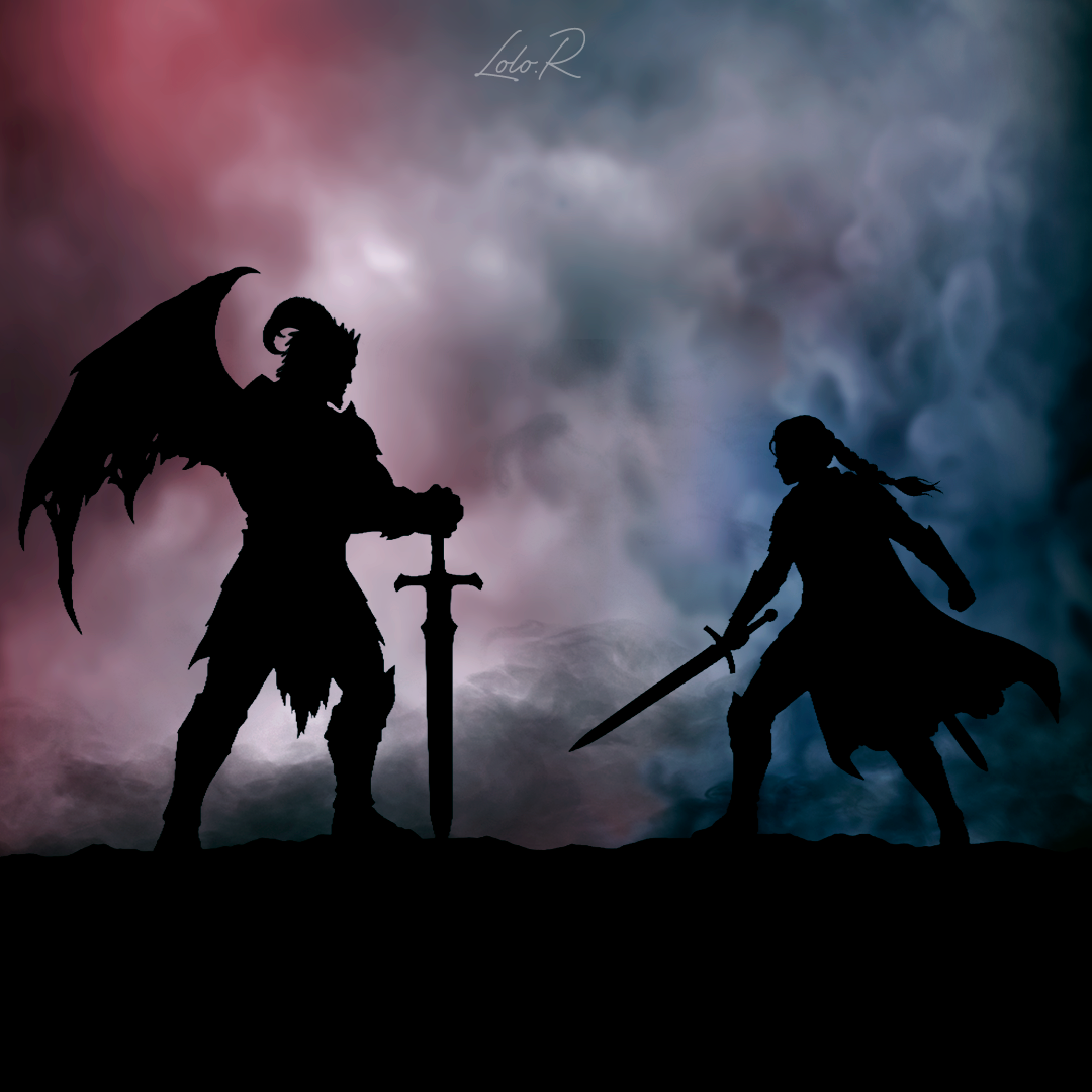 Duelo de Fuego y Sombras