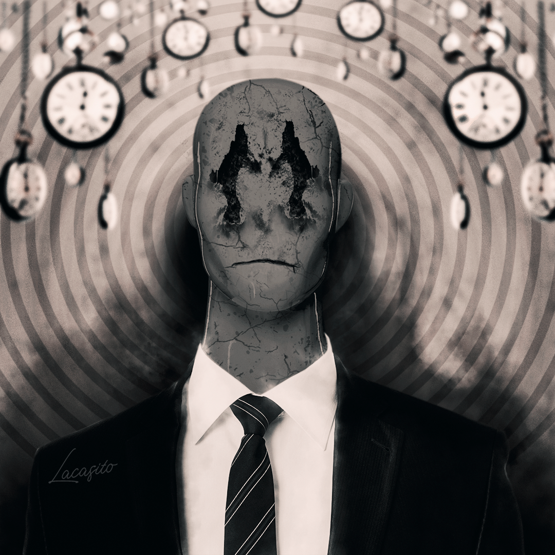 Hombre de Traje Negro