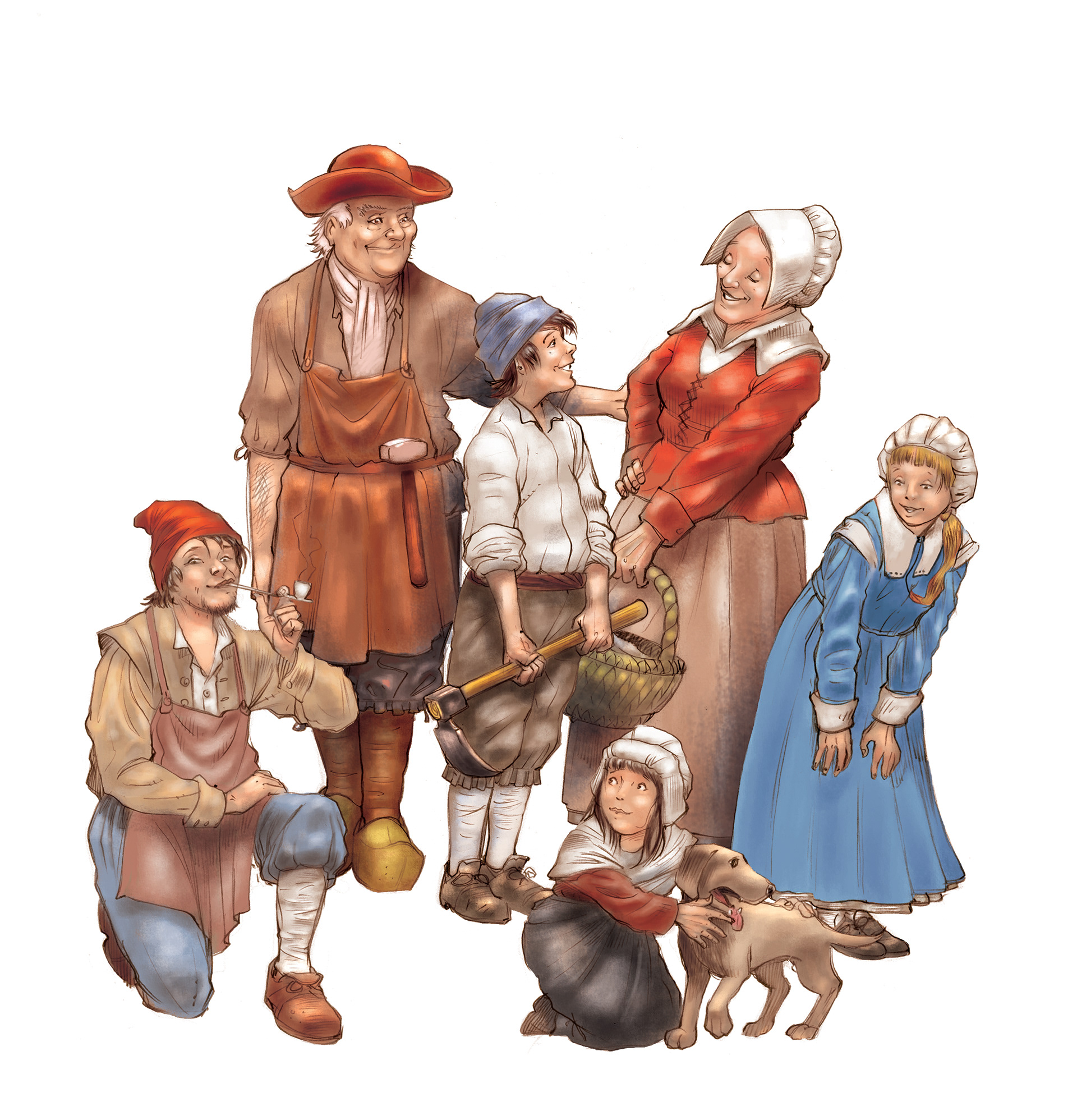 Centre d'histoire de Montréal. La famille Godé