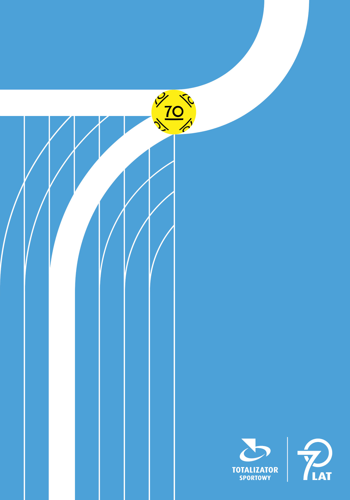 Konkurs na plakat z okazji Jubileuszu 70-lecia Totalizatora Sportowego
