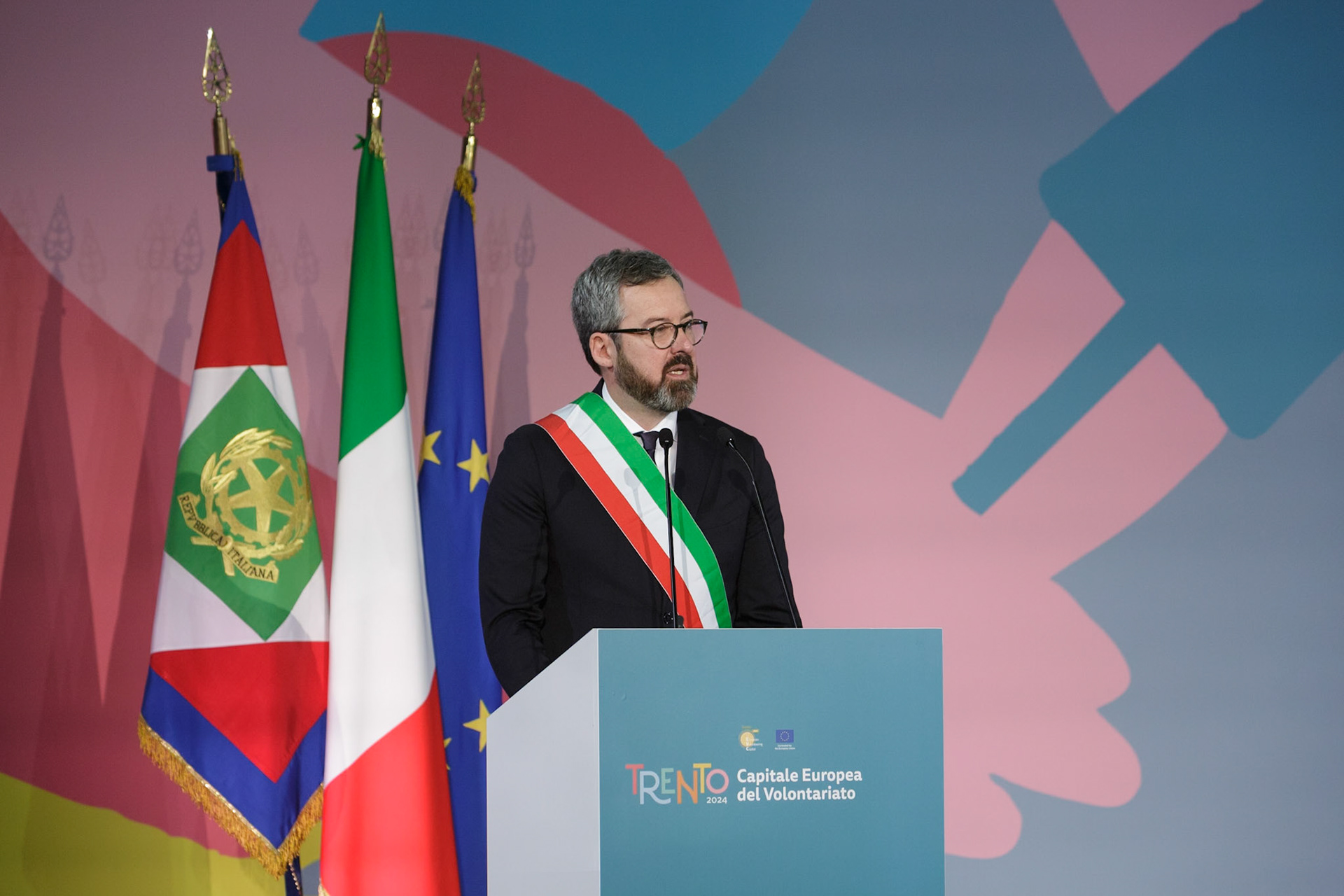 Trento capitale del volontariato, 4 febbraio 2024.