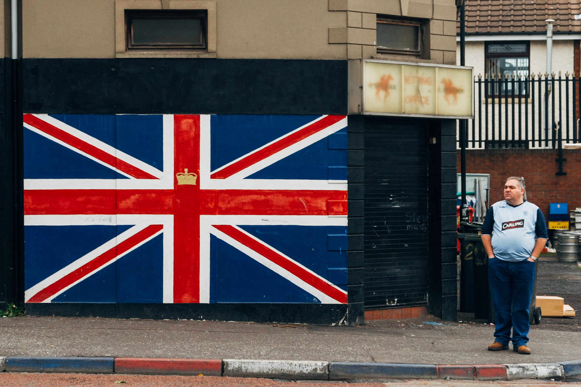 The Belfast City Tour, Shankill Road, la via protestante più importante della città.