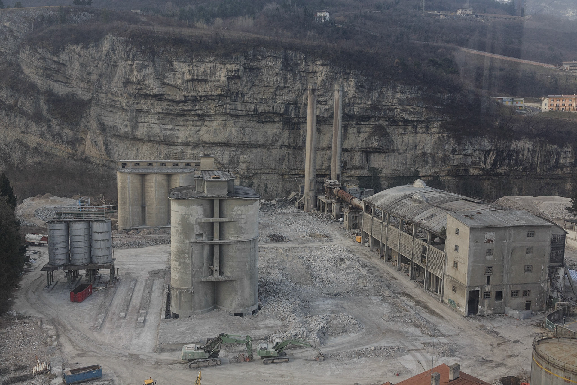 Clinker Motel, 2013. La demolizione.