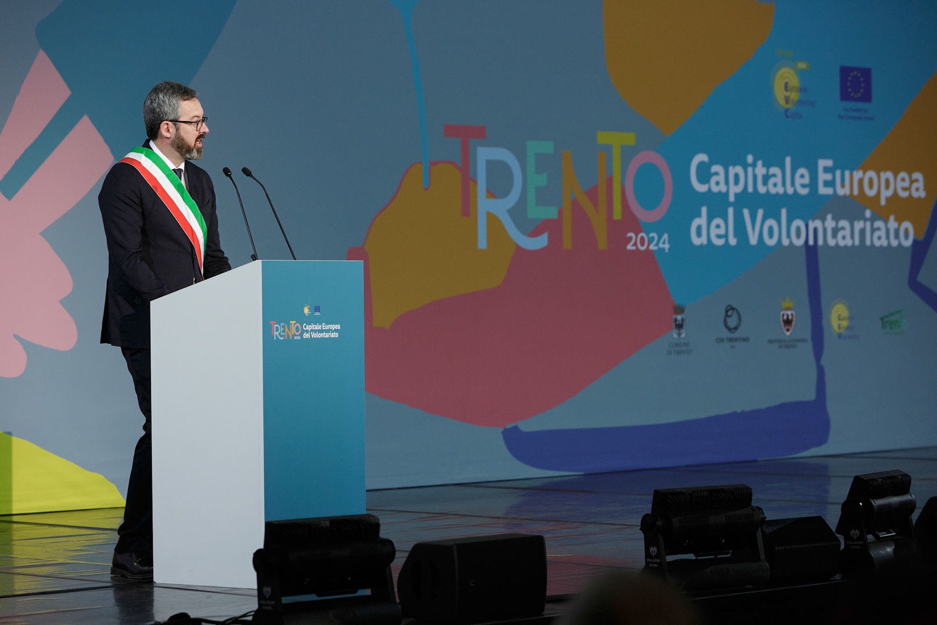 Trento capitale del volontariato, 4 febbraio 2024.