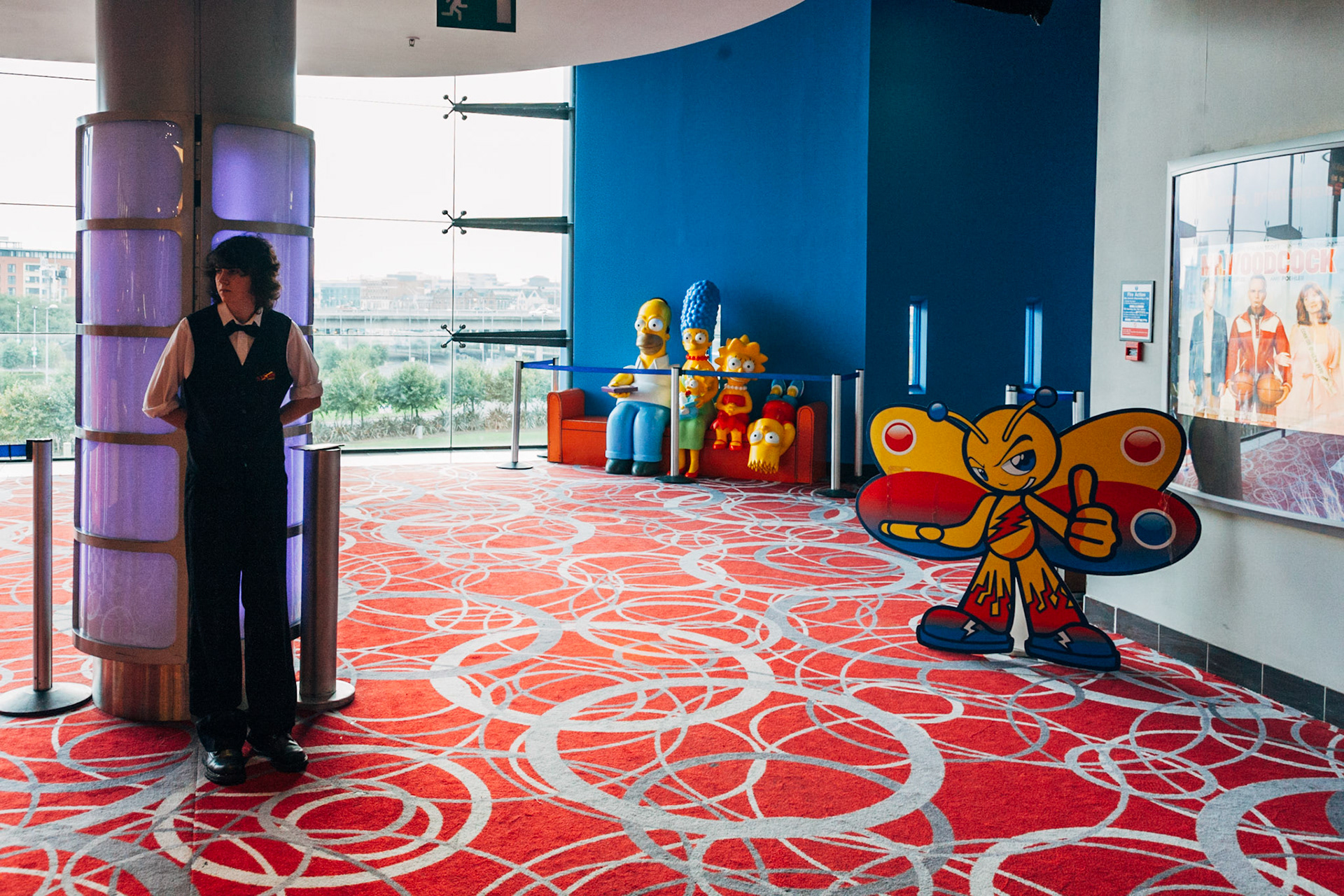 The Belfast City Tour. Il centro della città e il grande centro commerciale verso il mare.