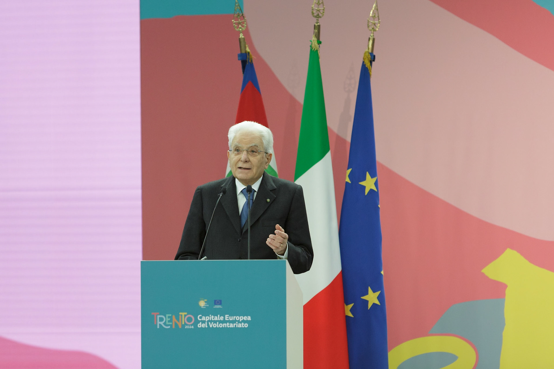Trento capitale del volontariato, 4 febbraio 2024.