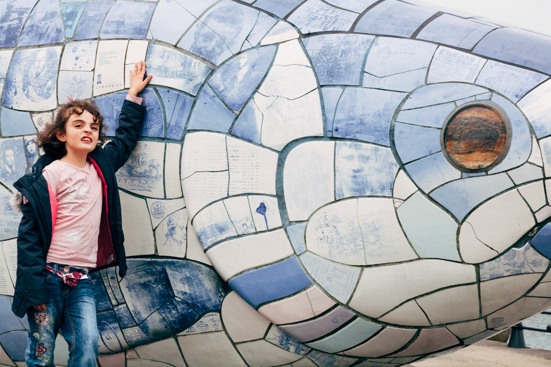 The Belfast City Tour. The Big Fish, il Salmone della Conoscenza.